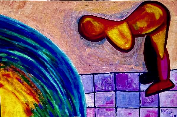 Bowing Down to the Universe - Acrylic.jpeg