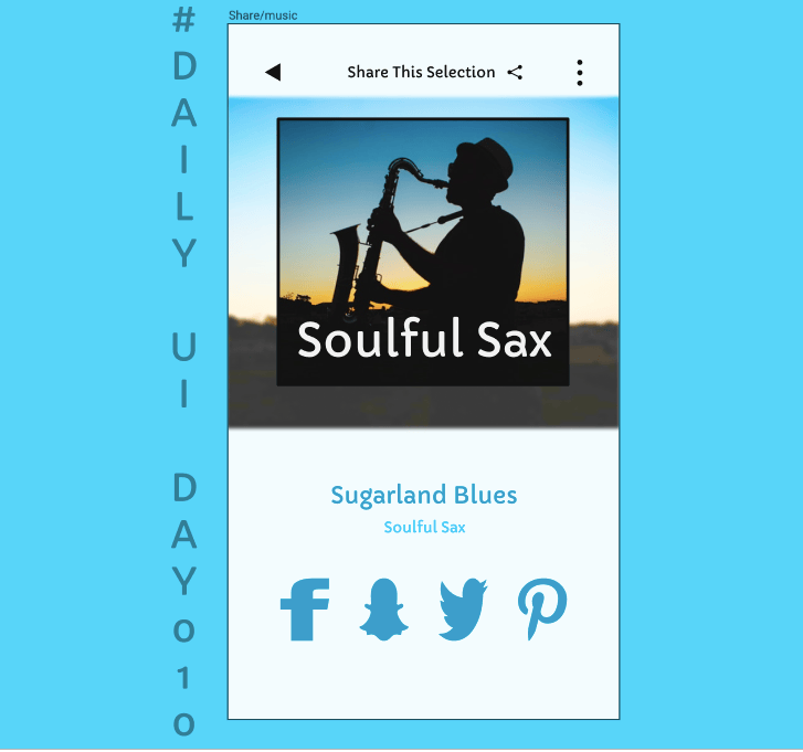 #DailyUI Design Challenge Day&nbsp;010