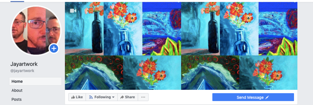 My Artists page