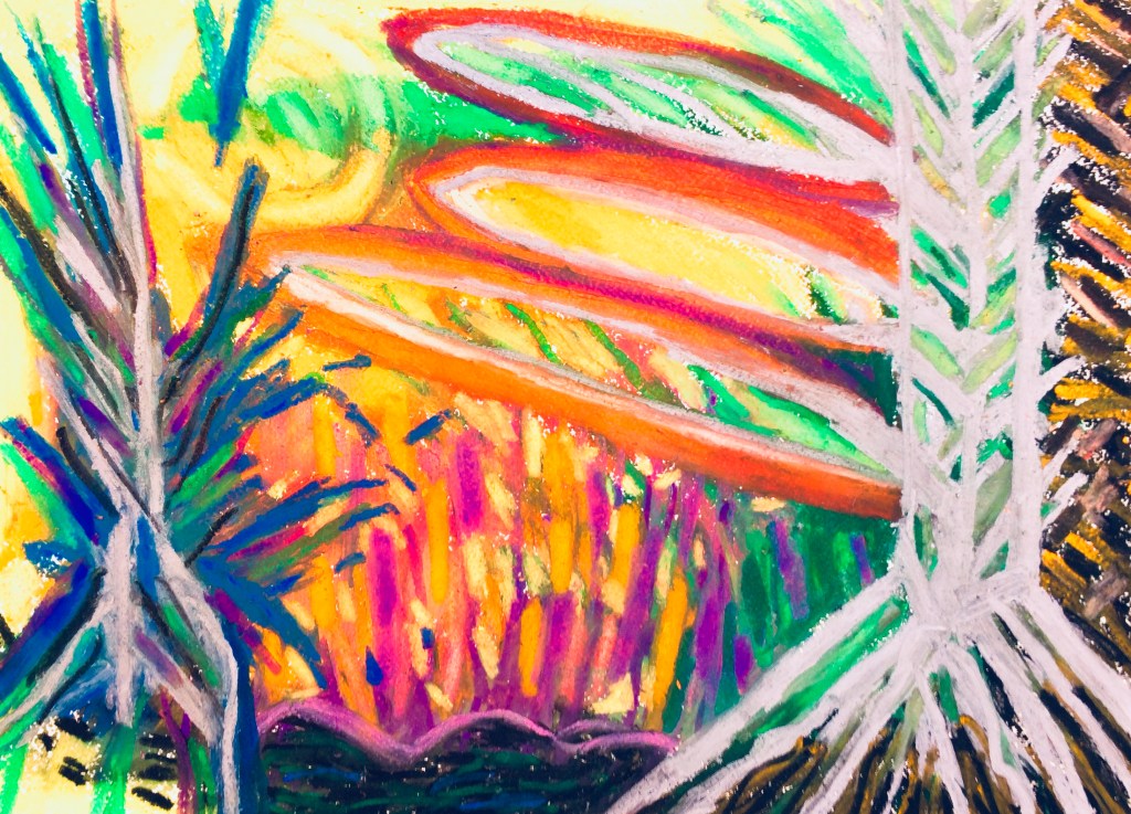 Prints Available-Abstract Tropical&nbsp;Landscapes