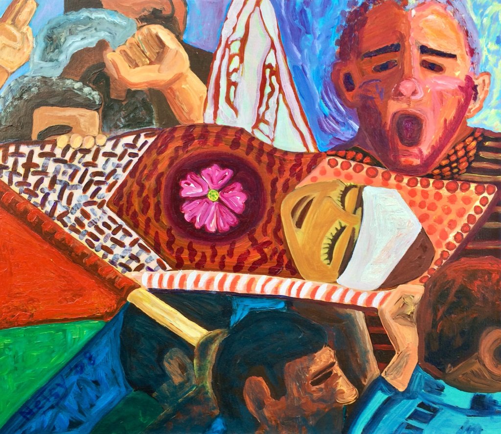 Jay Mora-Shihadeh, Acrylic on Canvas