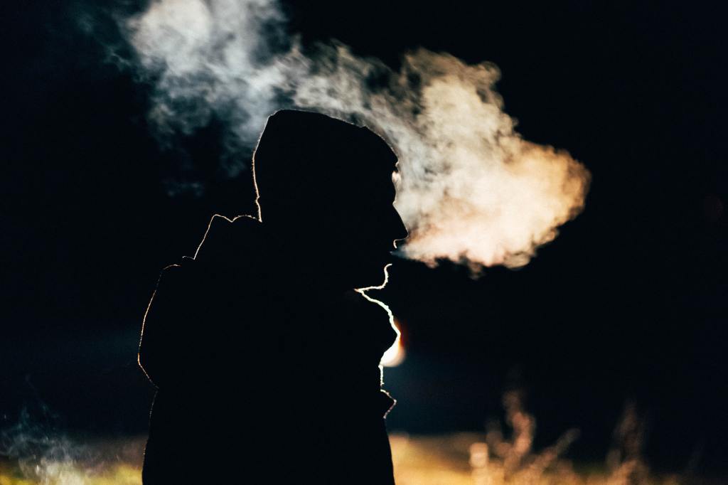 Man's breath