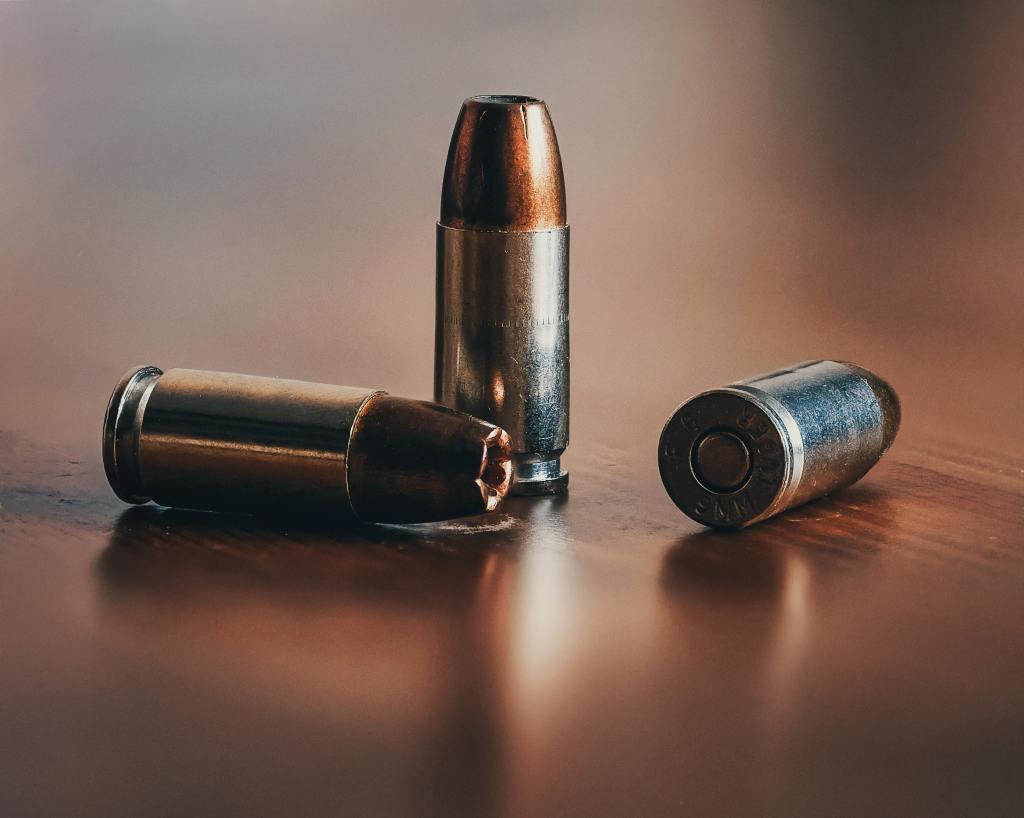 FIVE HOLLOW-POINT BULLETS #poetry by&nbsp;jay