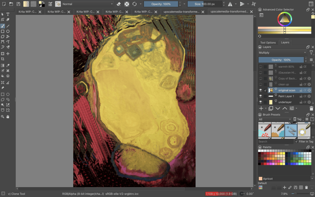 From Oil Painting to Digital: My Art Transformation Using&nbsp;Krita